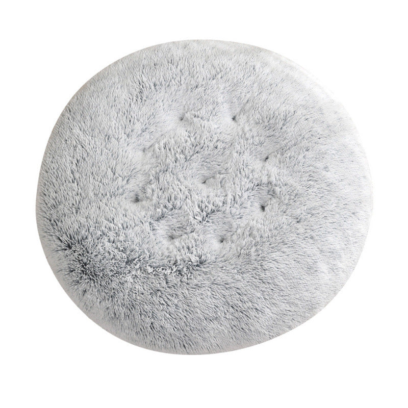 Pet Round Plush Warm Sleeping Bed Mat House