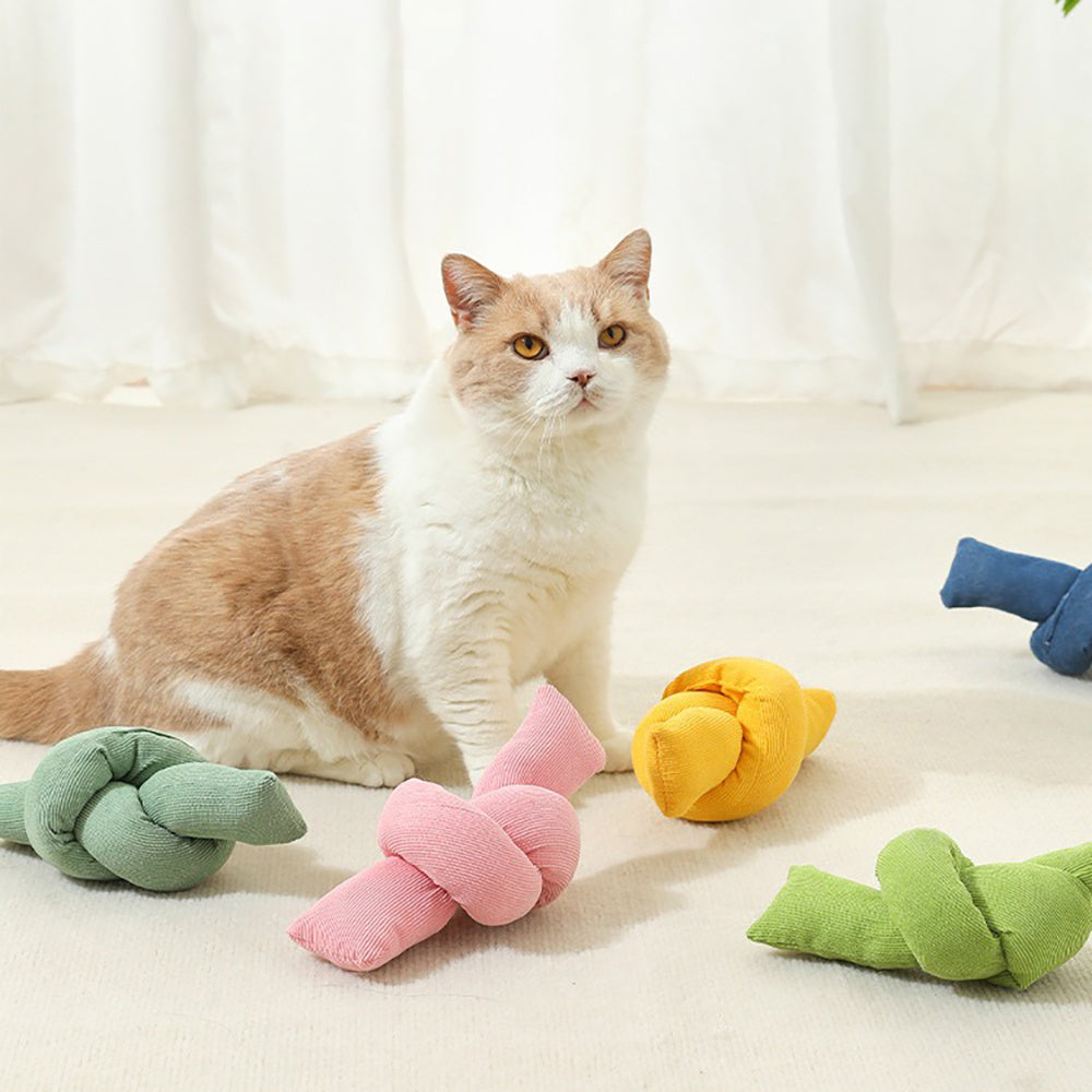 Pet Natural Cotton Rope Knot Chew Tug Toy
