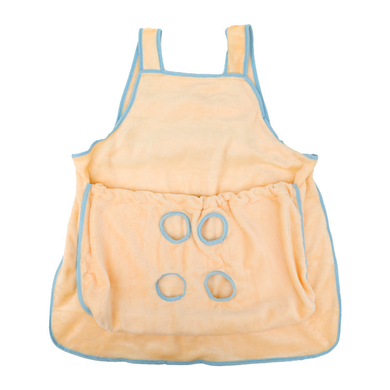 Plush Pouch Pet Carrier Apron Bag