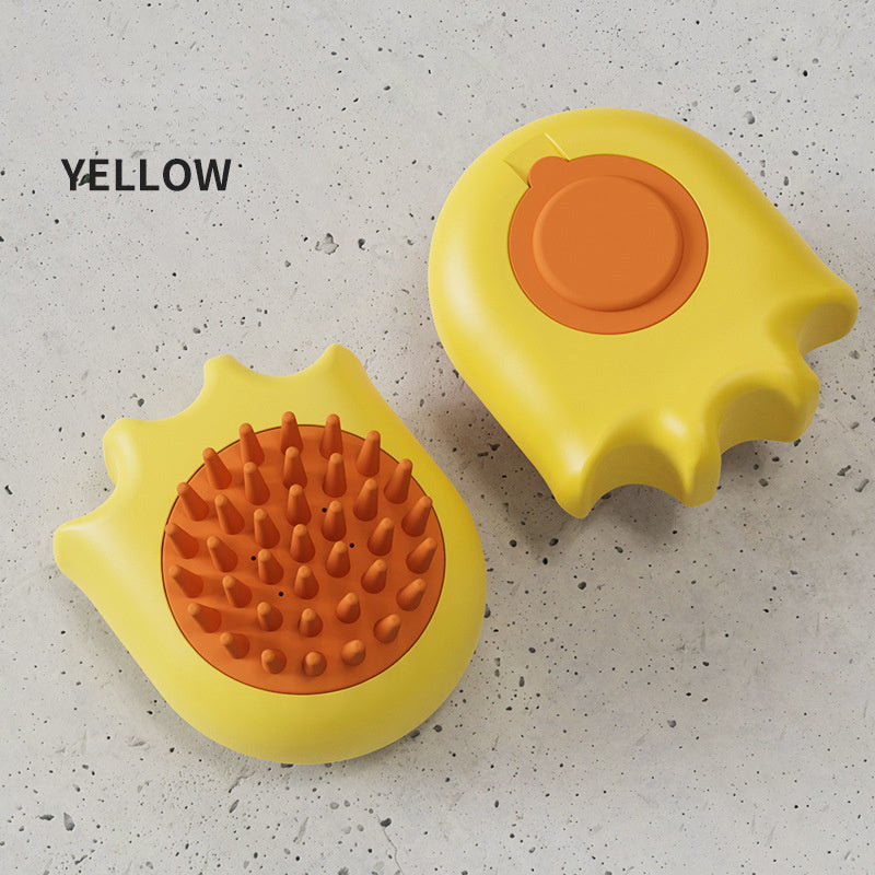 Pet Bath Massage Brush Shampoo Box Cleaning Comb Grooming Tool