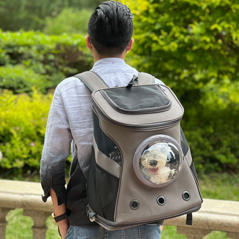 Ventilated Bubble Window Pet Carrier Backpack