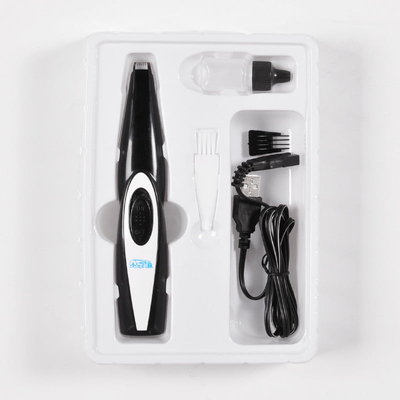 USB Rechargeable Pet Grooming Trimmer Nail And Hair Clipper
