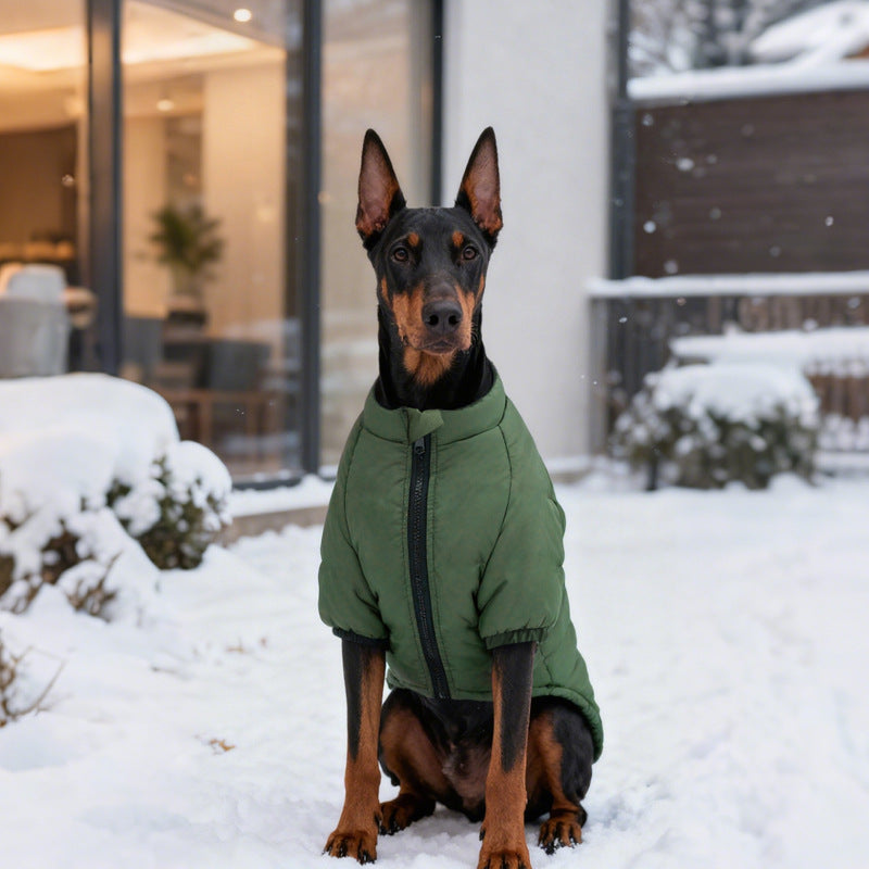 XL Dog Warm Cotton Jacket