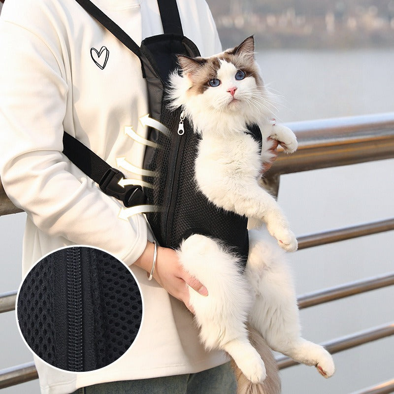 Front/Backpack Pet Carrier Hiking Travel Bag