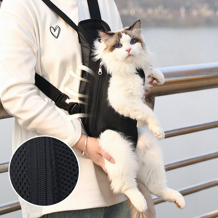 Front/Backpack Pet Carrier Hiking Travel Bag