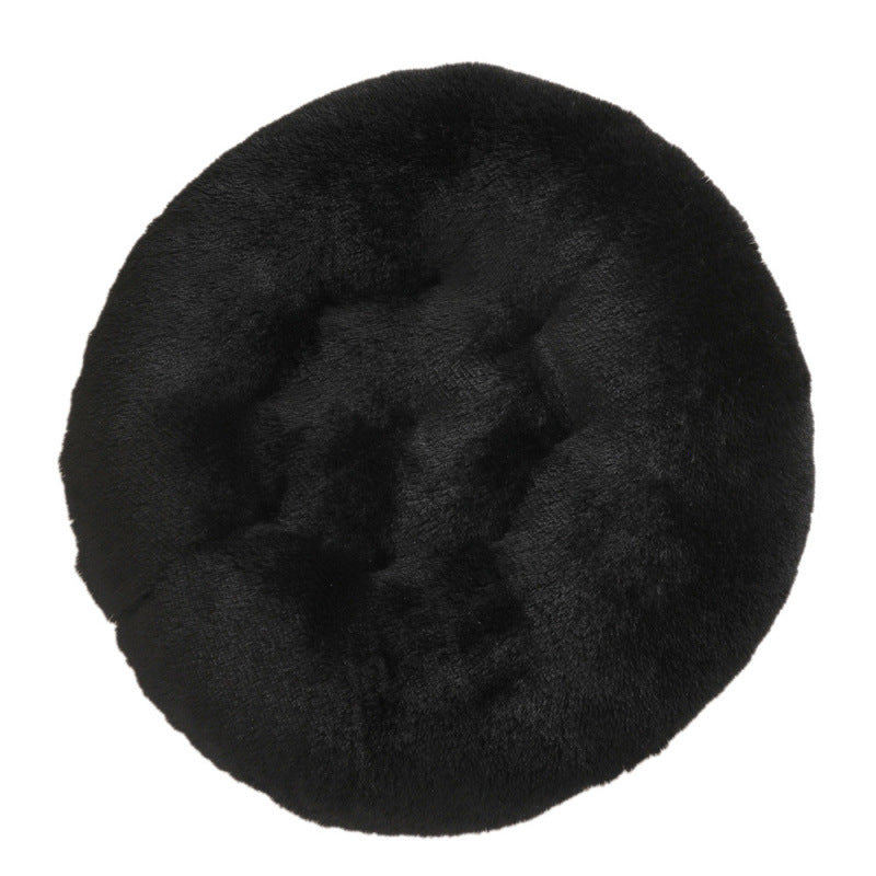 Pet Round Plush Warm Sleeping Bed Mat House