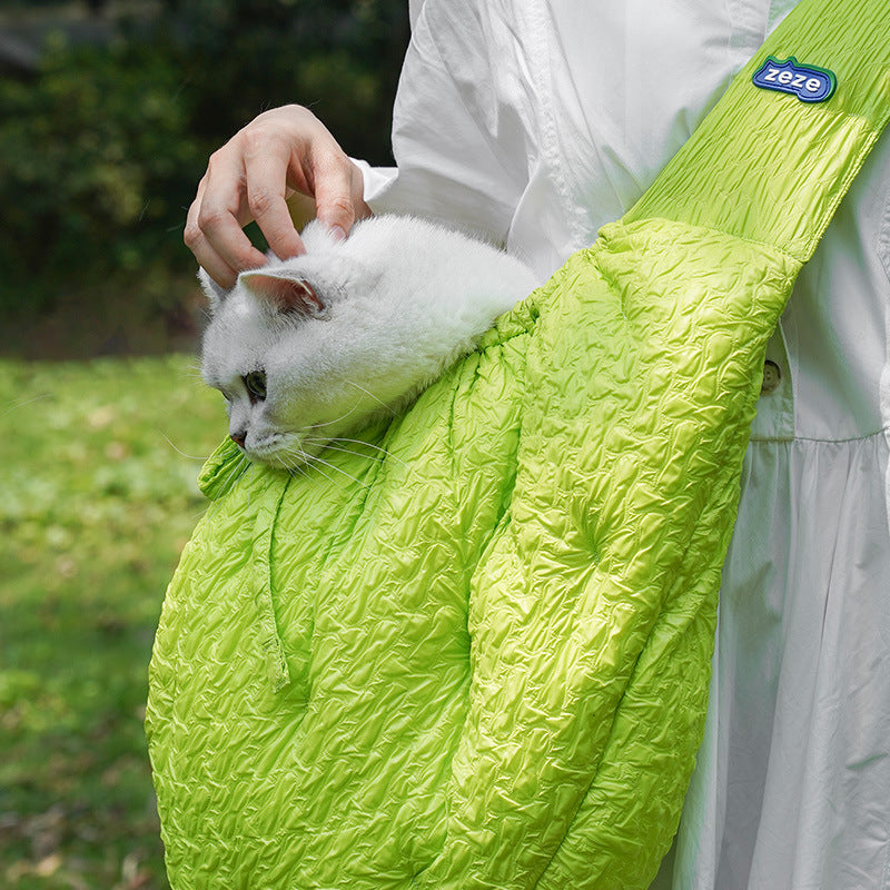 Small Pet Shoulder Sling Bag Carrier