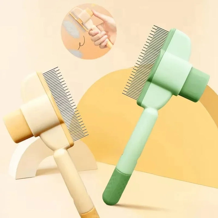 Pet One Click Hair Removal Grooming Brush Gentle Skin Care Tool