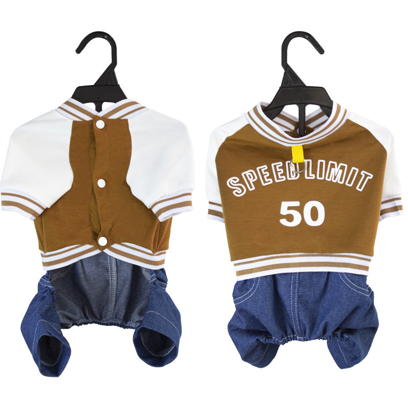 Pet Four Leg Fashion Sweater Clothing Set