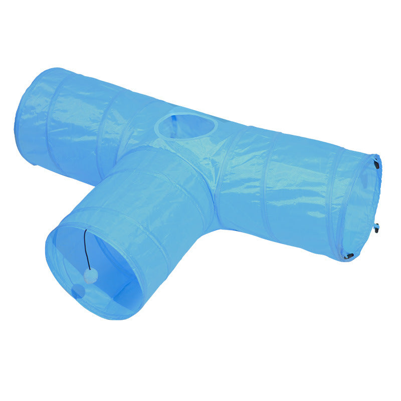 Pet Foldable Tunnel Climbing Path Toy System