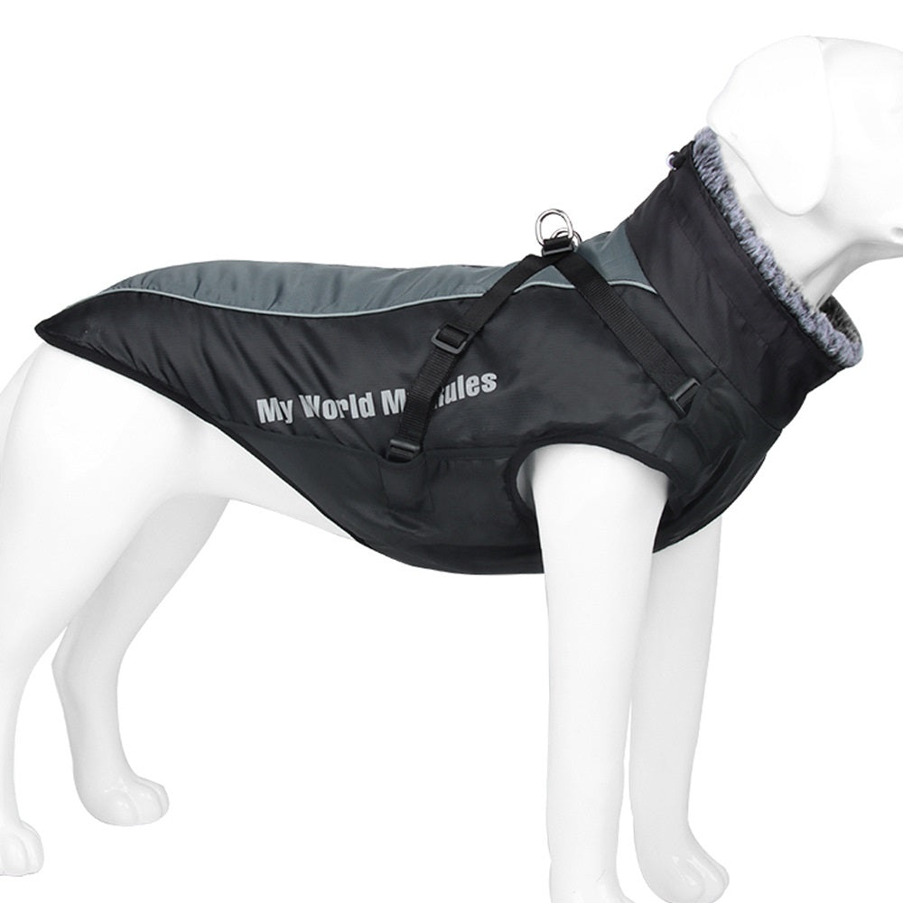 XL Waterproof Reflective Warm Pet Jacket