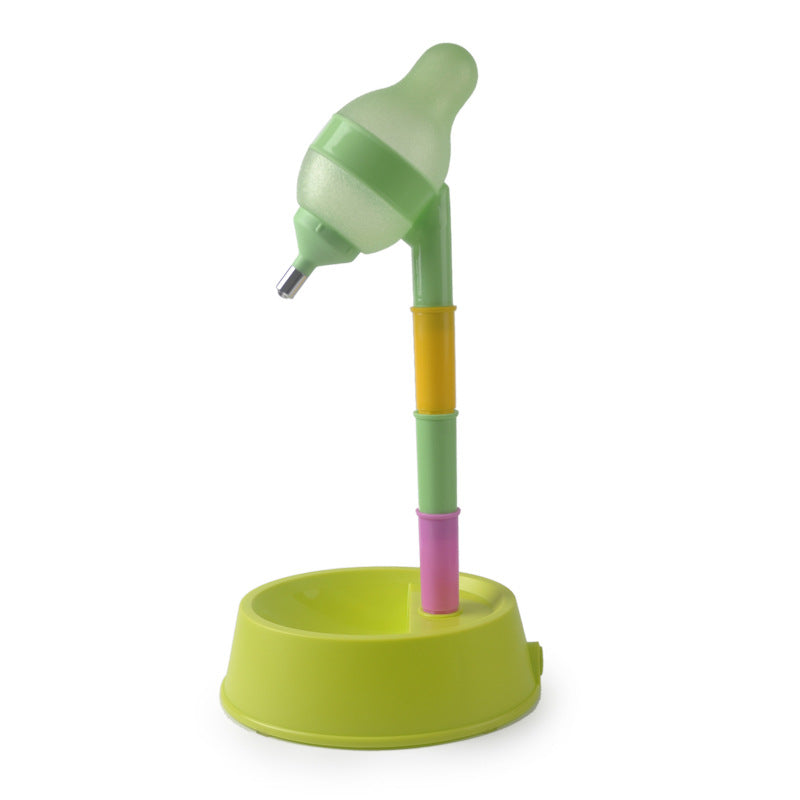 Pet Automatic Water Dispenser Adjustable Height Fountain Feeder Bowl