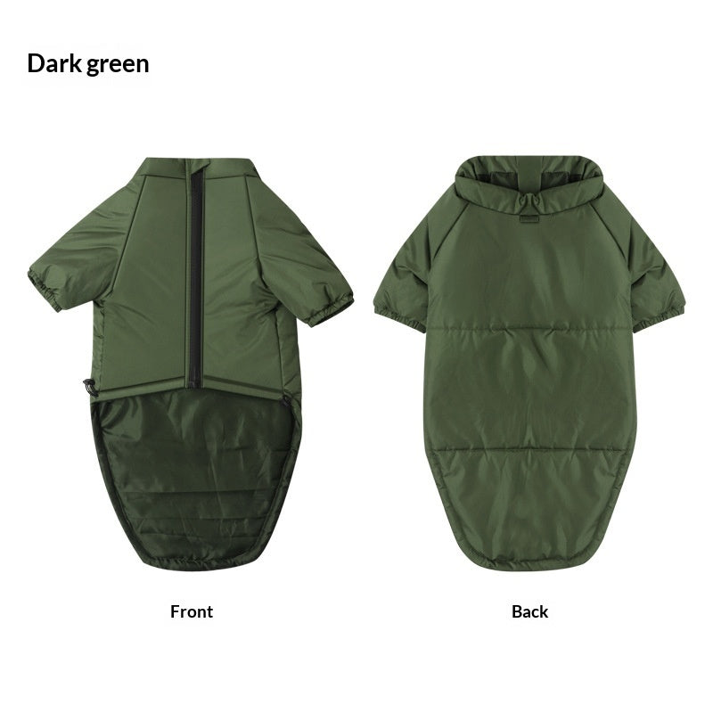XL Dog Warm Cotton Jacket