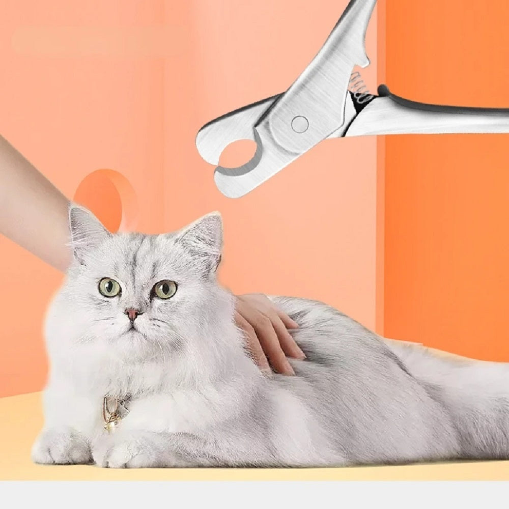 Pet Nail Clipper Professional Safety Stainless Steel Grooming Tool