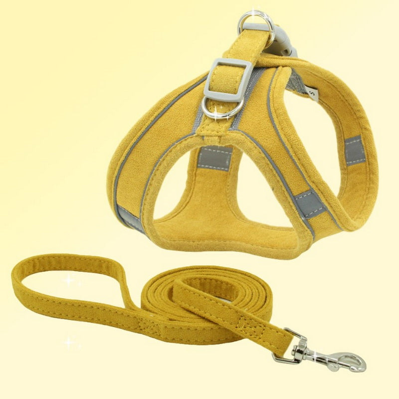 Adjustable Vest Style Pet Chest Harness Leash