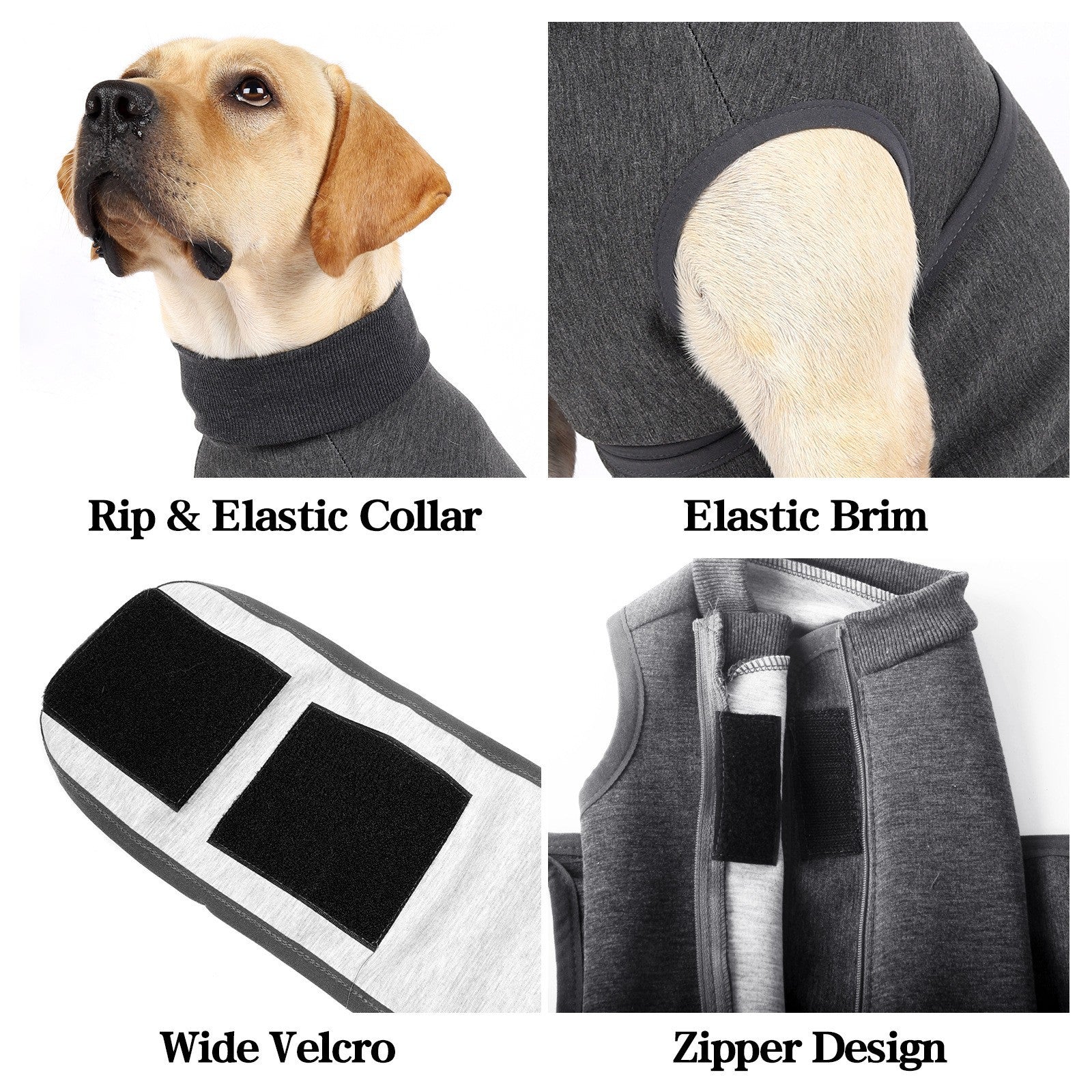 Comfort-fit Double Layer Pet Jacket