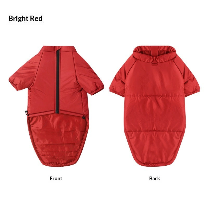 XL Dog Warm Cotton Jacket