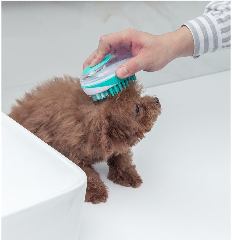 Pet Bath Massage Brush Grooming Tool Set