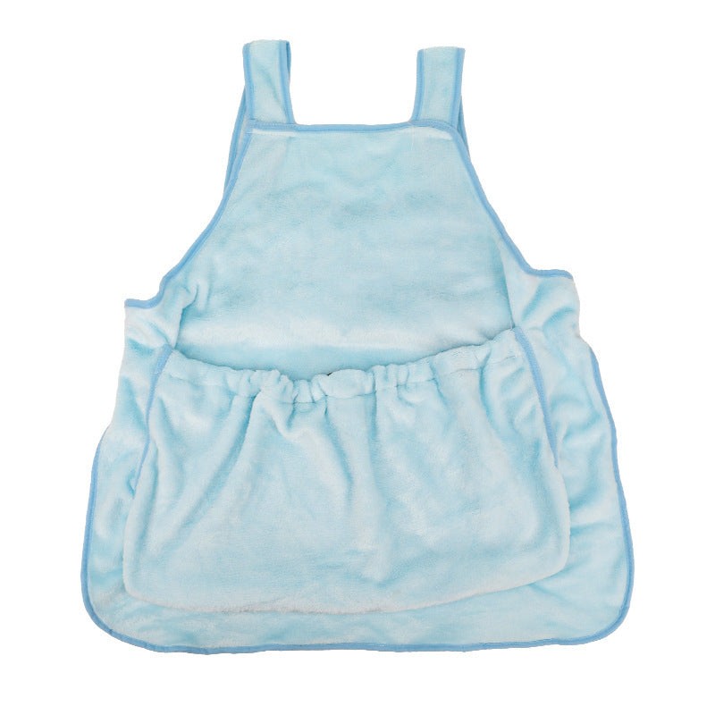 Plush Pouch Pet Carrier Apron Bag