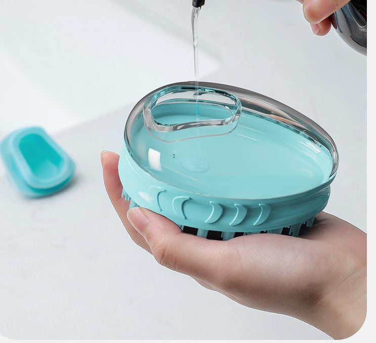 Pet Bath Massage Brush Grooming Tool Set