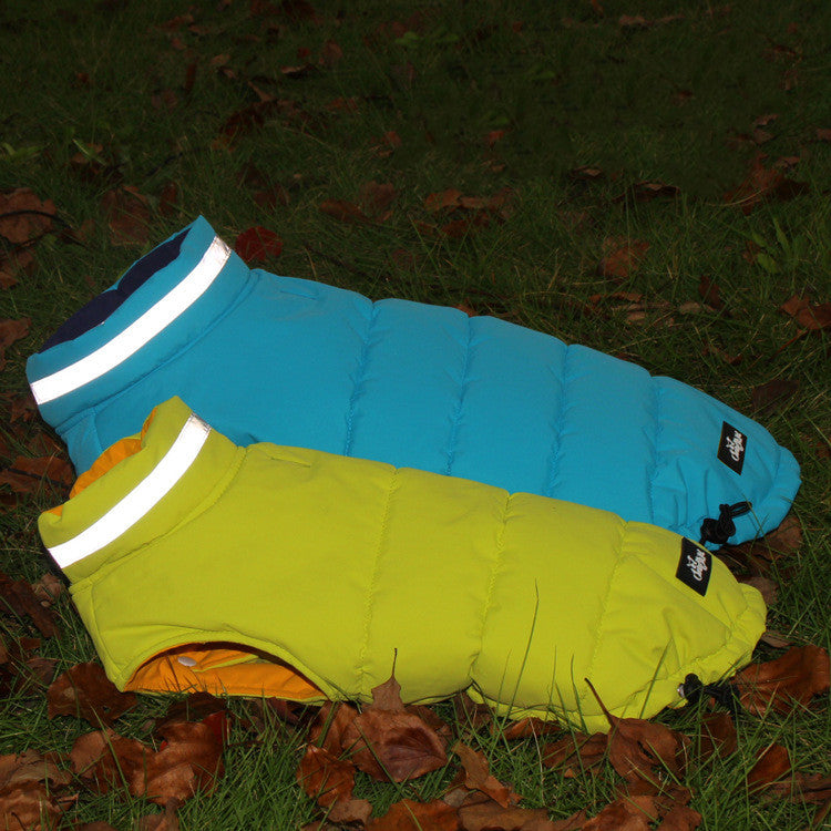 Pet Thickened Waterproof Outdoor Reflective Jacket