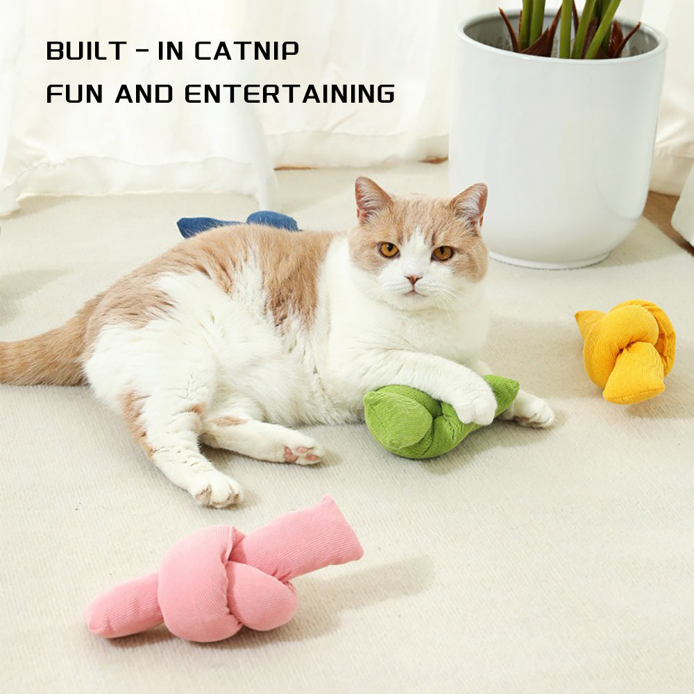 Pet Natural Cotton Rope Knot Chew Tug Toy