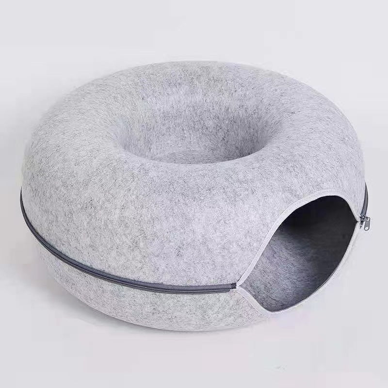 Pet Comfortable Round Tunnel Bed For Pets