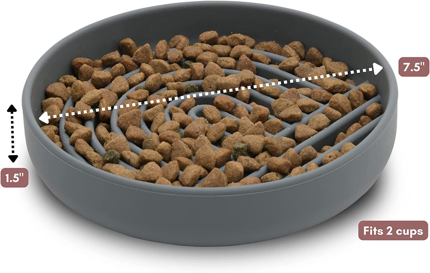 Pet Fashion Simple Slow Feeding Bowl For Pets