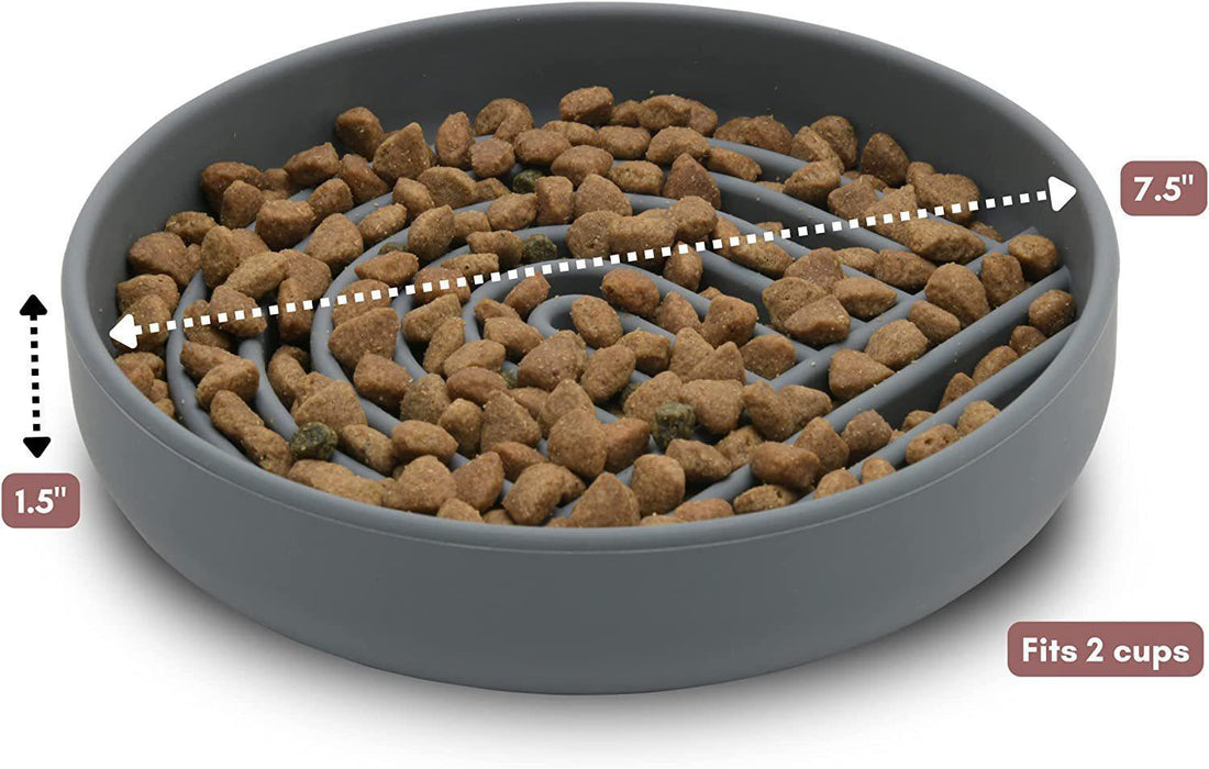 Pet Fashion Simple Slow Feeding Bowl For Pets