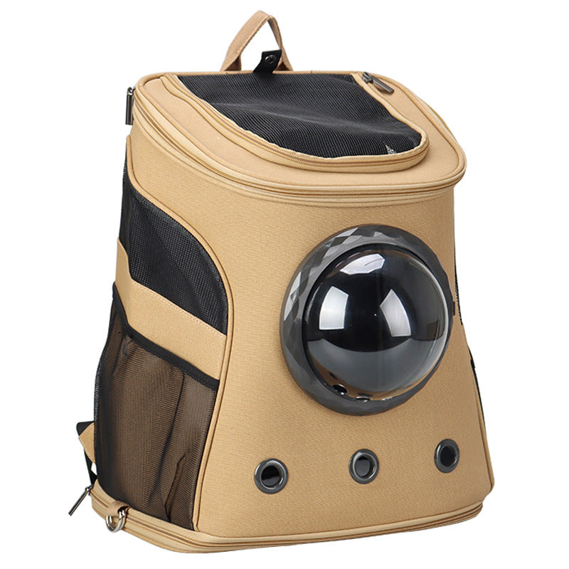 Ventilated Bubble Window Pet Carrier Backpack