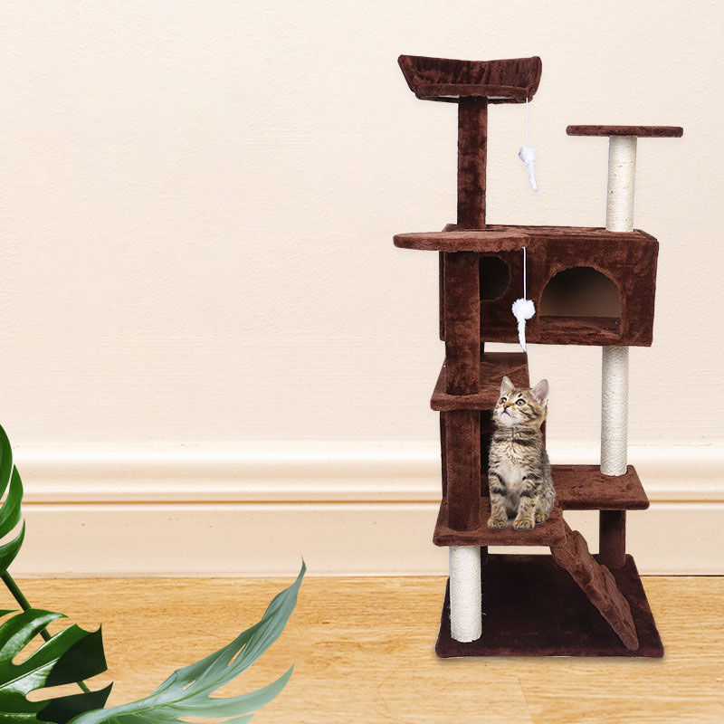 Pet Luxury Villa Climbing Frame Toy Set